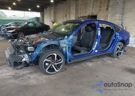 2025 Honda Accord Hybrid Sport из США, поврежденный, VIN 1HGCY2F59SA014594